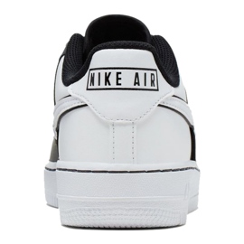 Sapata Nike Air Force 1 LV8 2 Jr CI1756-002 branco preto 1