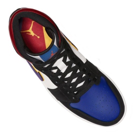 Sapata Nike Air Jordan 1 Mid Se M 852542-005 multicolorido 2 Sapata Nike Air Jordan 1 Mid Se M 852542-005 multicolorido 2