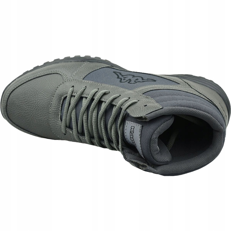 Sapatos Kappa Brasker Mid M 242373-1611 cinza 2