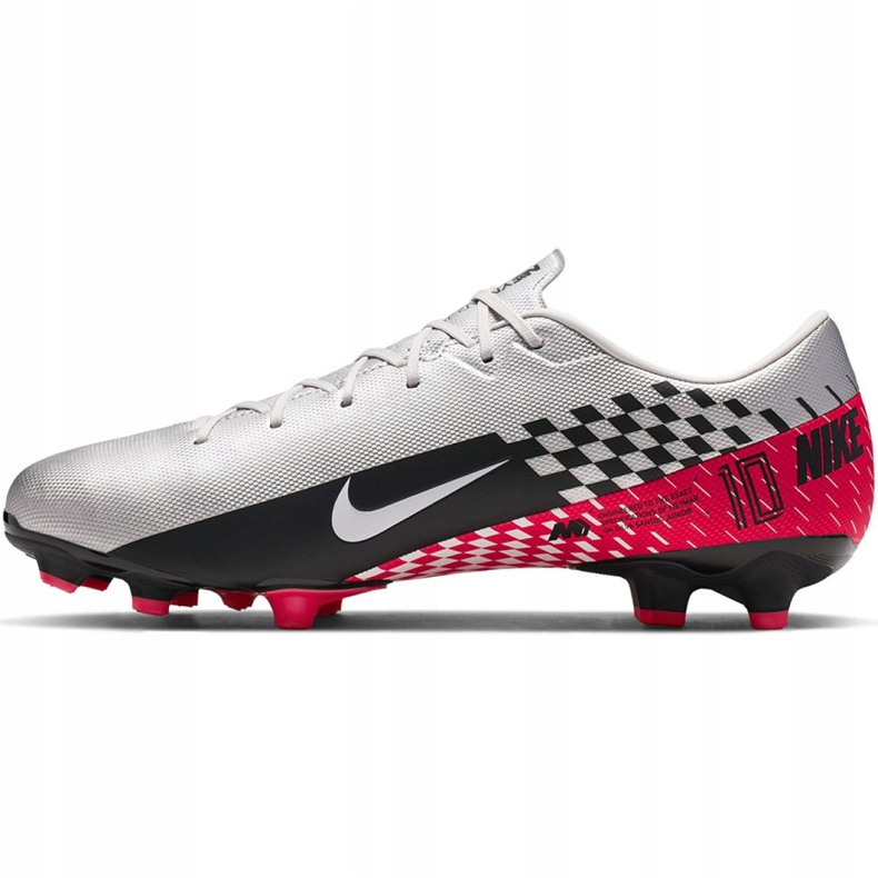 Chuteira Nike Mercurial Vapor 13 Academy Neymar FG / MG M AT7960-006 cinza cinza 2