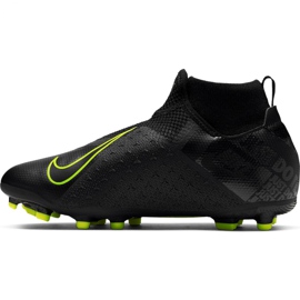 Chuteiras Nike Phantom Vsn Academy Df FG / MG Jr AO3287-007 preto preto 1