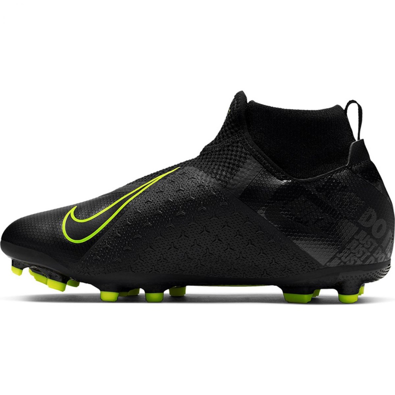 Chuteiras Nike Phantom Vsn Academy Df FG / MG Jr AO3287-007 preto preto 1