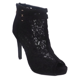 Sandálias de salto alto 8709 pretas preto 1