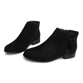 Botas de camurça Boho 99-8 Preto 1