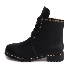 Armadilhas de botas com pelo preto X685 2 Armadilhas de botas com pelo preto X685 2
