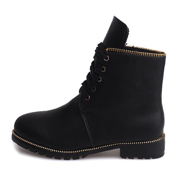 Armadilhas de botas com pelo preto X685 2 Armadilhas de botas com pelo preto X685 2
