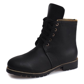 Armadilhas de botas com pelo preto X685 1 Armadilhas de botas com pelo preto X685 1