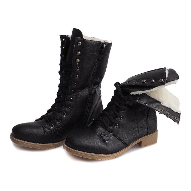 Botas Quentes Jodhpur Fur 1053 Preto 1