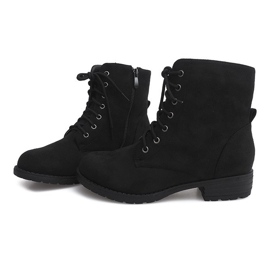 Botas de camurça Jodhpur B768 PRETO 2