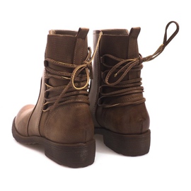 Botas altas 55435 Khaki multicolorido verde 2