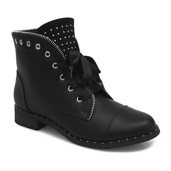 Botas exclusivas Y8152 pretas preto 1
