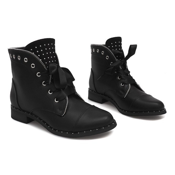 Botas exclusivas Y8152 pretas preto 2