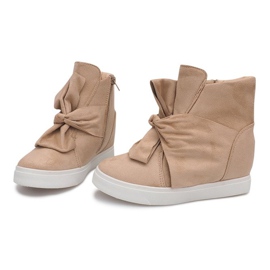Tênis Wedge 1787 Beige bege 1