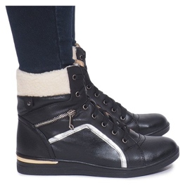 Tênis Quente RY93022-1 Preto 1