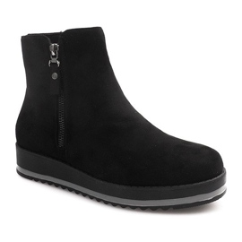 Botas quentes botas Jodhpur K-103 pretas preto 1