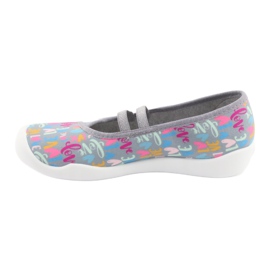 Calçados infantis Befado 116Y261 azul rosa cinza verde amarelo 2