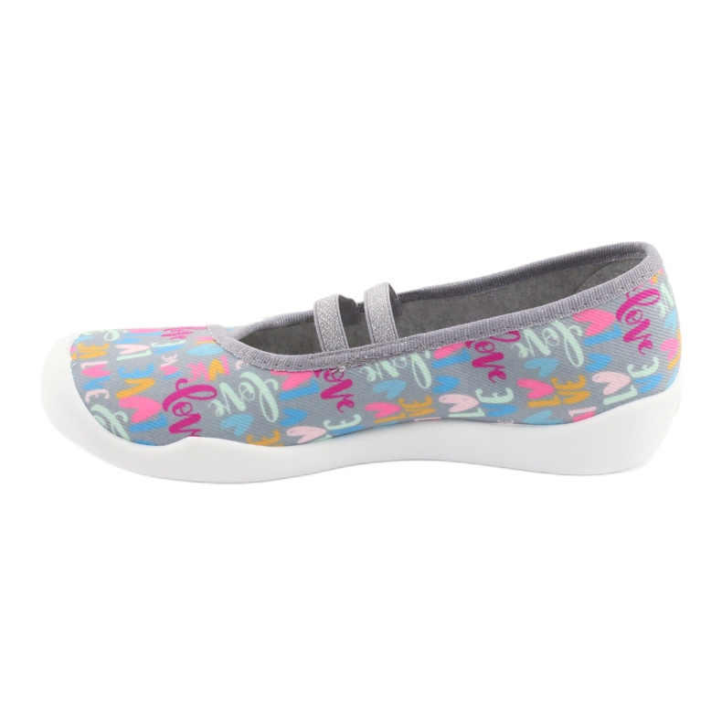 Calçados infantis Befado 116Y261 azul rosa cinza verde amarelo 2