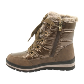 Botas marrons, membrana Caprice 26221 marrom 2