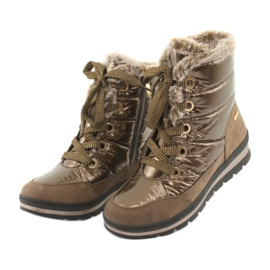 Botas marrons, membrana Caprice 26221 marrom 3