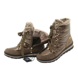 Botas marrons, membrana Caprice 26221 marrom 5