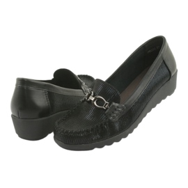 Black Mocassins wedge Sergio Leone PB223 preto 4