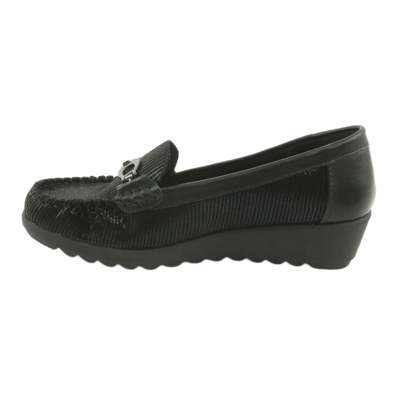 Black Mocassins wedge Sergio Leone PB223 preto 2