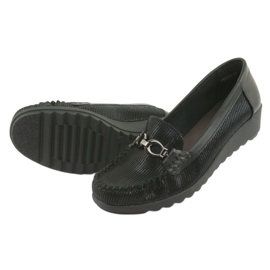 Black Mocassins wedge Sergio Leone PB223 preto 5