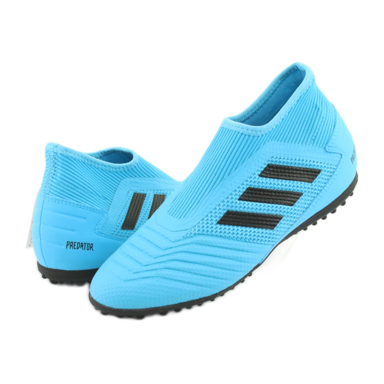 Chuteiras Adidas Predator 19.3 Ll Tf Jr EF9041 azul 3
