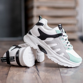 SHELOVET Calçados esportivos femininos cinza 1