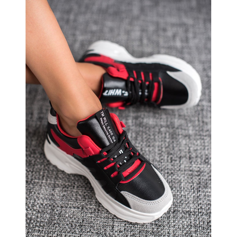 SHELOVET Calçados esportivos femininos preto multicolorido 1