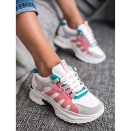 SHELOVET Calçados esportivos femininos multicolorido 2