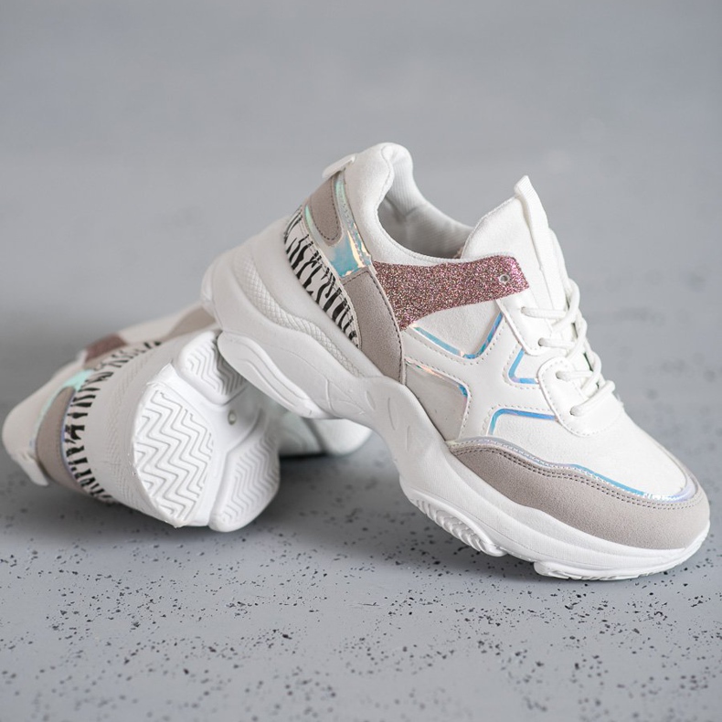 SHELOVET Calçados Esportivos da Moda branco 1