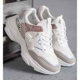 SHELOVET Calçados Esportivos da Moda branco 2