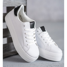 SHELOVET Calçados Esportivos da Moda branco 1