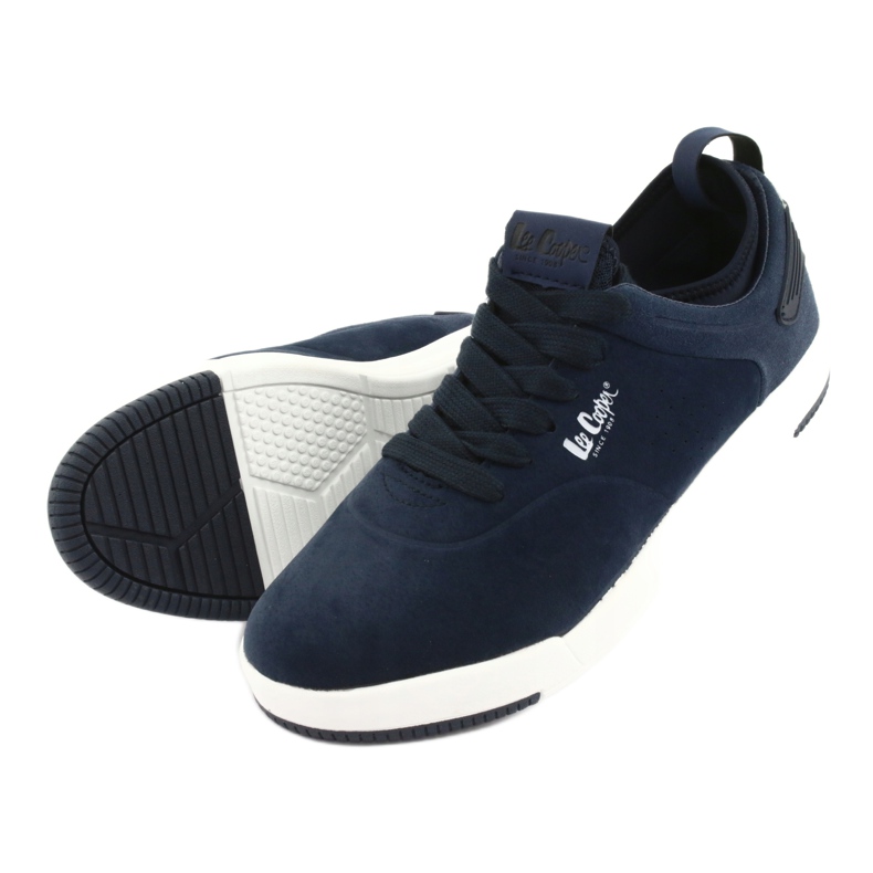 Sapatos masculinos Lee Cooper 19-29-041B azul marinho 4