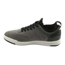 Sapatos Lee Cooper 19-29-051B cinza preto 2