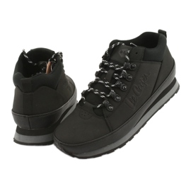 Sapatos masculinos de inverno Black Lee Cooper 19-20-011 preto 3