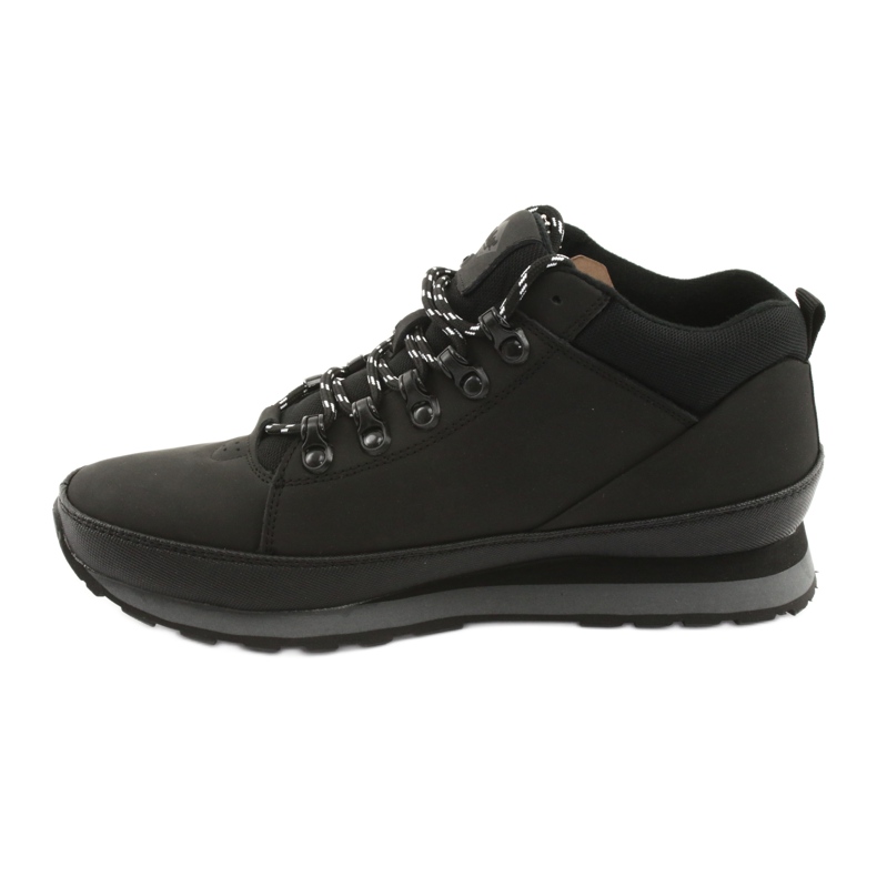 Sapatos masculinos de inverno Black Lee Cooper 19-20-011 preto 2