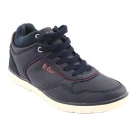 Sapatos masculinos Lee Cooper 19-29-032B azul marinho marrom azul-marinho 1