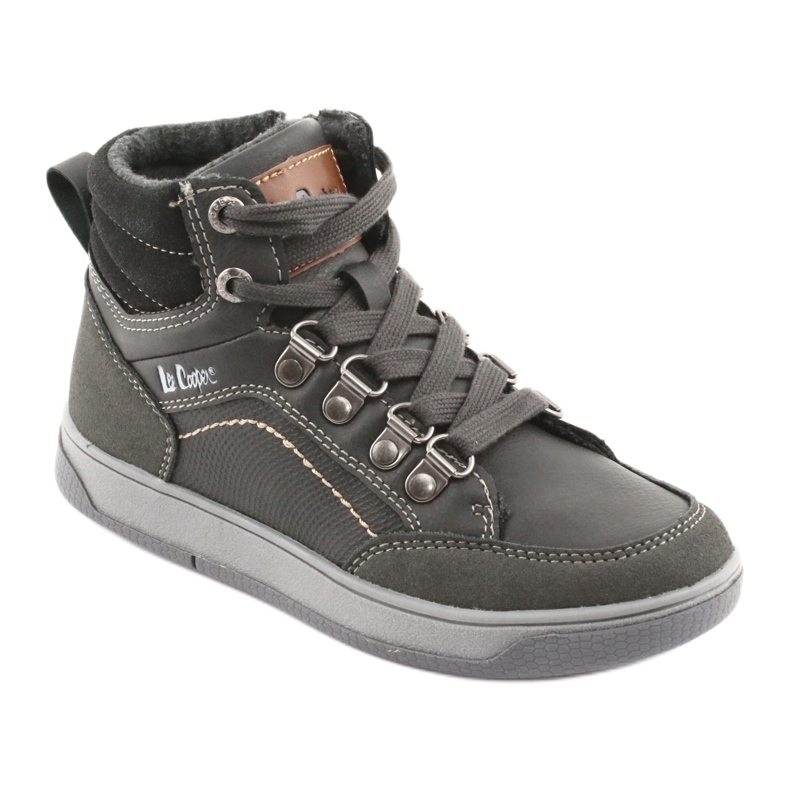 Lee Cooper Sapatos de esportes altos infantis 19-29-081 cinza 1