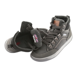 Lee Cooper Sapatos de esportes altos infantis 19-29-081 cinza 5