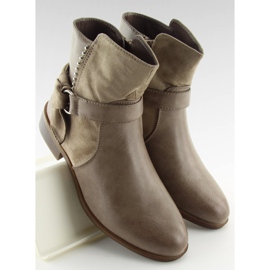 Botas cáqui para mulheres 1046-PA Khaki 1