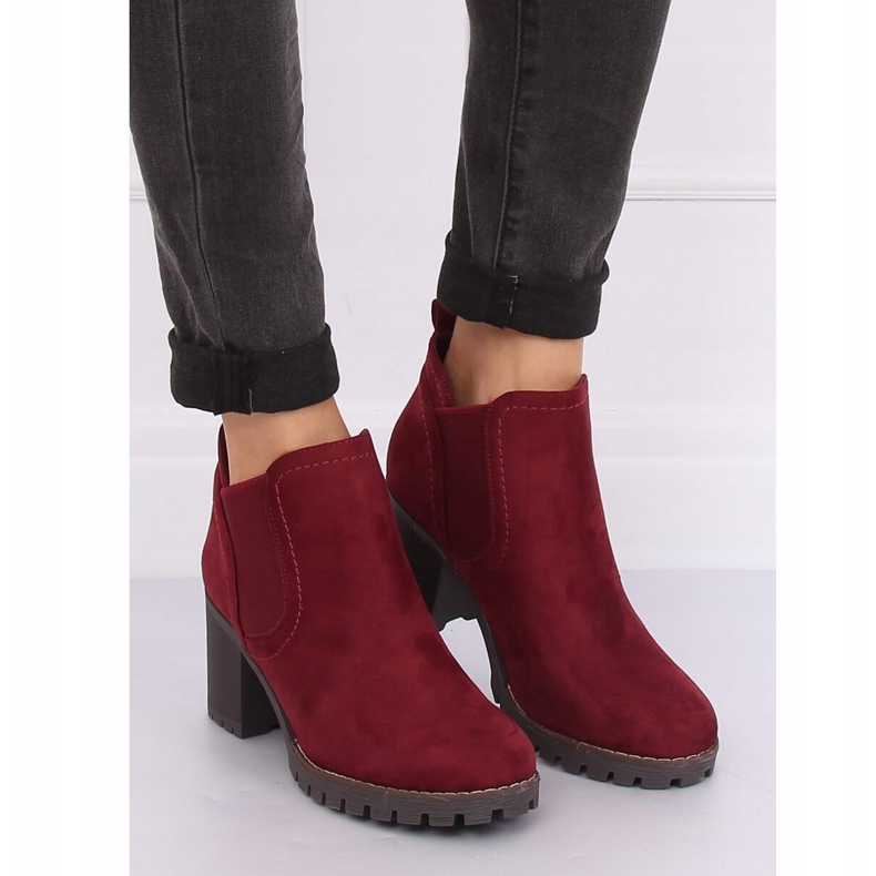 Botas Maroon 8B879 Wine Jodhpur vermelho 2
