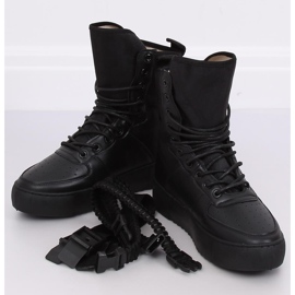 Sapatos esportivos pretos Y-027 pretos 1