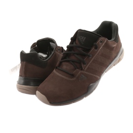 Sapatos de trekking adidas Anzit Dlx M18555 castanho 3