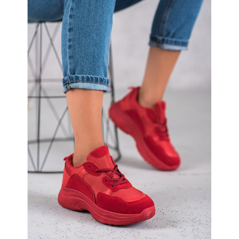 SHELOVET Calçados Esportivos Vermelhos 2