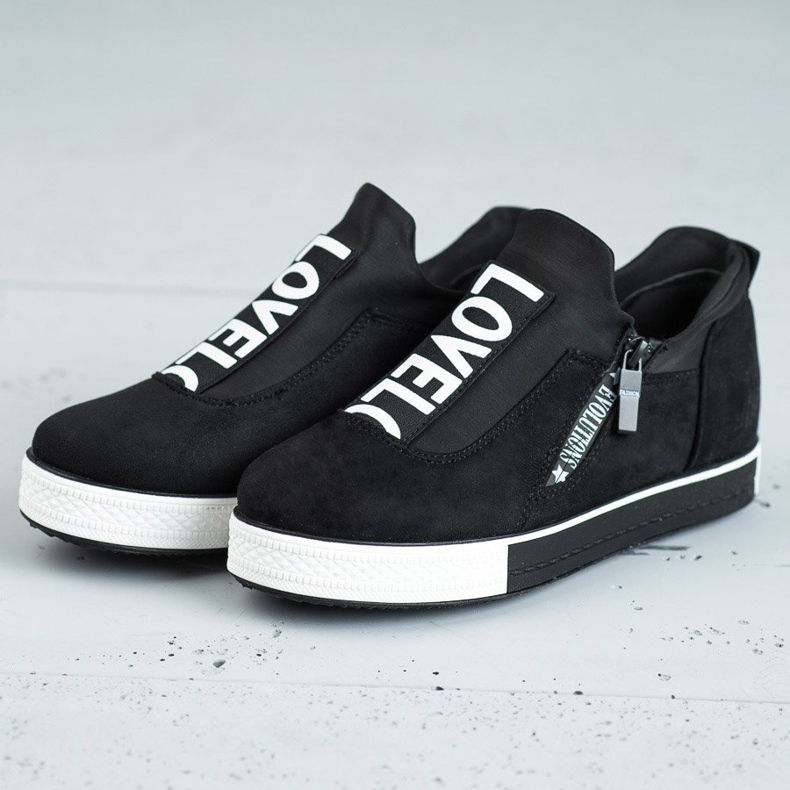 SHELOVET Amo calçados esportivos preto 1