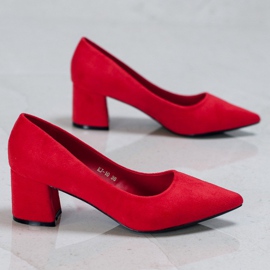Ch. Creation Red Pumps In Spitz vermelho 1