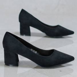Ch. Creation Black Pumps In Spitz preto 1