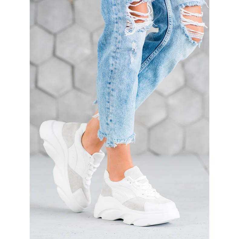 Seastar Calçados esportivos na plataforma branco 1